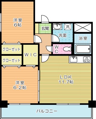 グランヒルズ葉山  間取り図