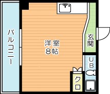 イーグルビル  間取り図