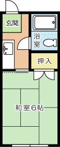 ｃｕｂｅ南小倉 205号室 間取り