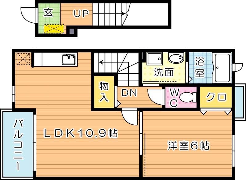 サンリット八児 間取り図