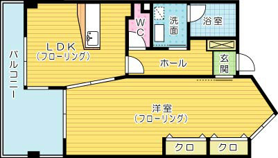 ピュアライフ砂津 902号室 間取り