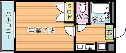 パークサイド本城 間取り図