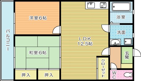 アルテハイム大手町 802号室 間取り