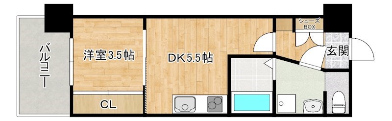 CPタワー  間取り図