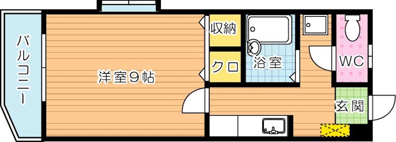 サクシード浅川 間取り図