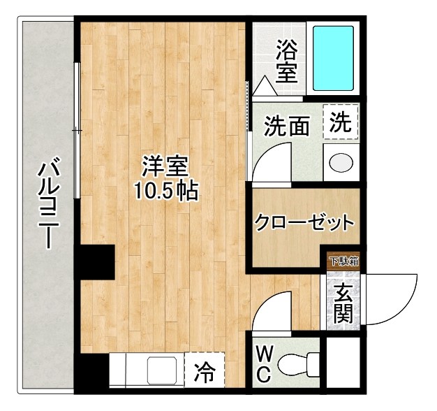 寿山ビル 202号室 間取り