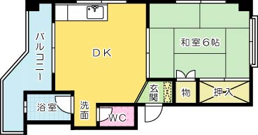 片野芙陽ビル 間取り図