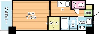 ガーデンコート門司駅前  間取り