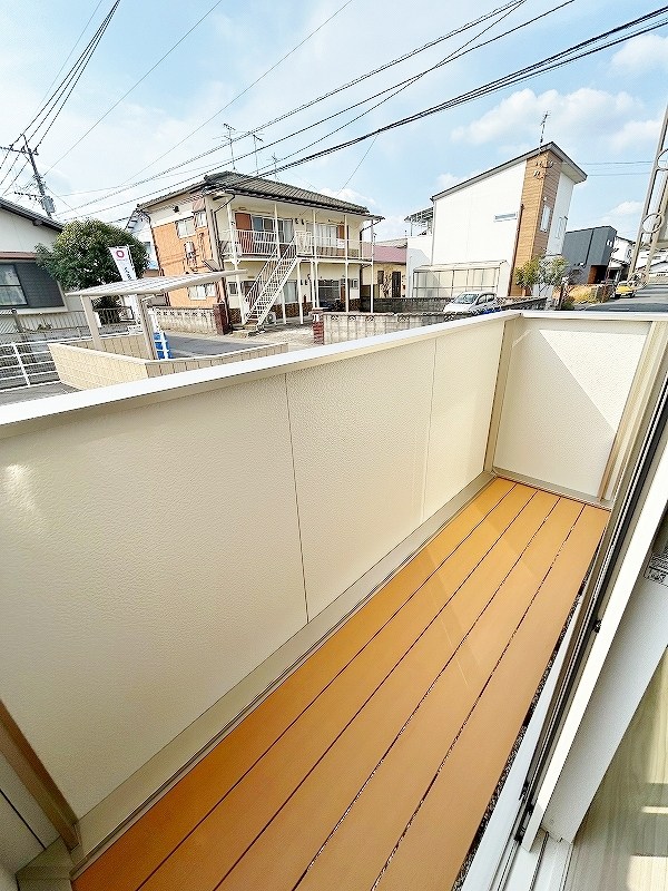 D-ROOM下貫 ベランダ