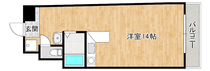 サンシティ日明 間取り図