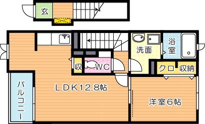 コスタエディフィシオ　ドス 間取り