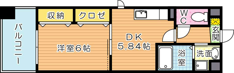 フォレストビュー  間取り図