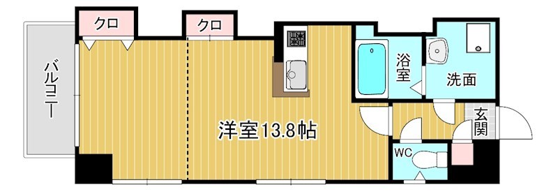 ベーシックビル 301号室 間取り