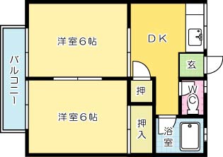 カーサ湯川  間取り図