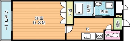 ボンヌールコートＫ 間取り図