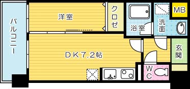 ルネッサンス２１小倉東（分譲賃貸） 間取り図