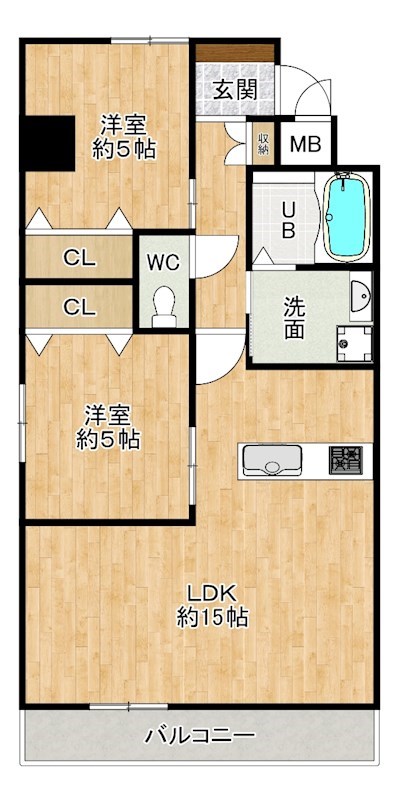 Studie小文字通り（スタディ小文字通り）  306号室 間取り