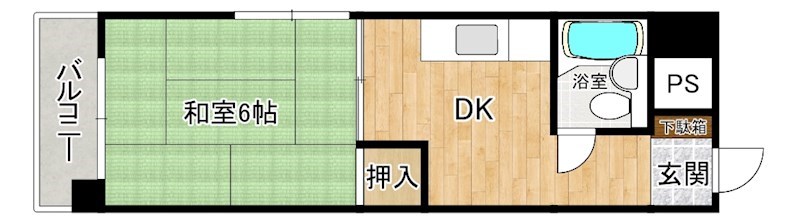 ＫＩビル三萩野 間取り図