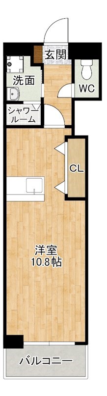 スマート到津の森 204号室 間取り