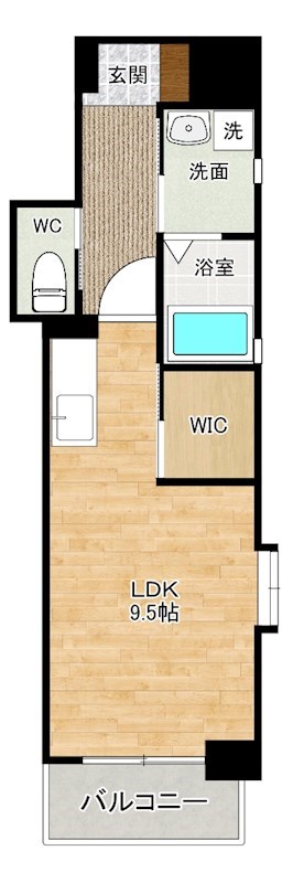 スマート到津の森 間取り図