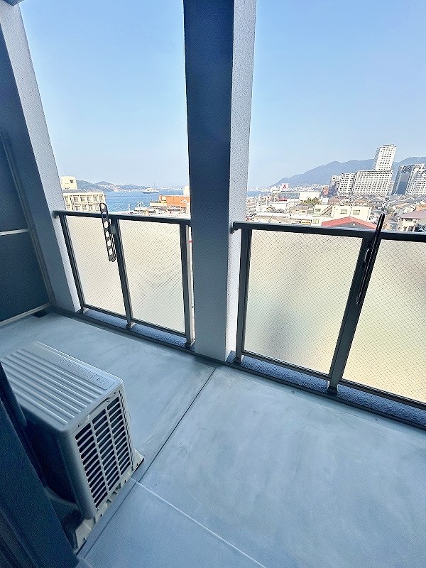 MDI Vista mare 門司駅前(MDIヴィスタマーレ門司駅前) ベランダ