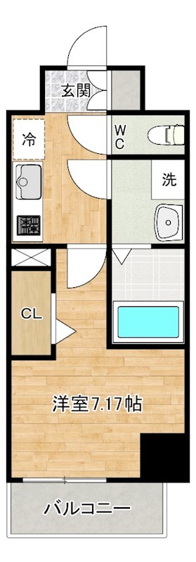 Aliss歯科大前（アリス歯科大前） 606号室 間取り