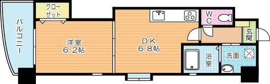 サンシャイン真鶴リバーサイド 間取り図