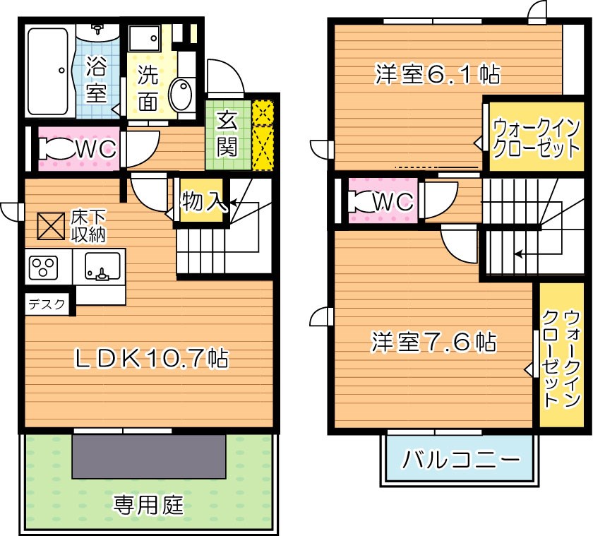 メゾンドエテ 間取り図