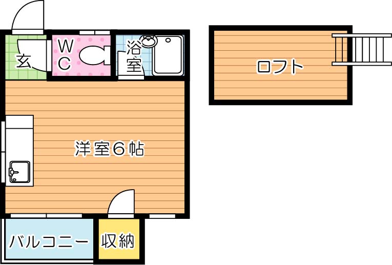 プルミエール東筑 間取り図