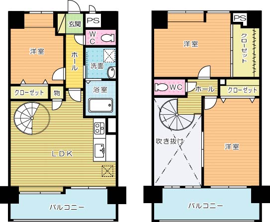 Ｊースクエア 1104号室 間取り