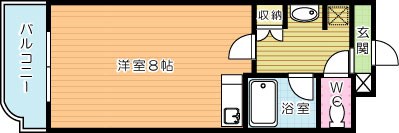 ウィルステージ霧ヶ丘  207号室 間取り