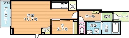 ウエスト　ヒルズⅣ 101号室 間取り