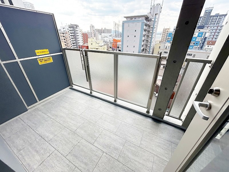 プレジデンスざ・さくら通り ベランダ