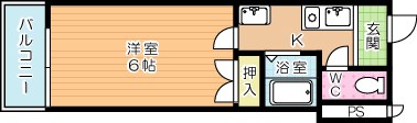 ビブレ篠崎(分譲賃貸)  間取り