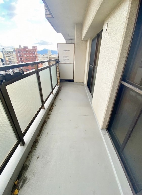 第１０岡部ビル ベランダ