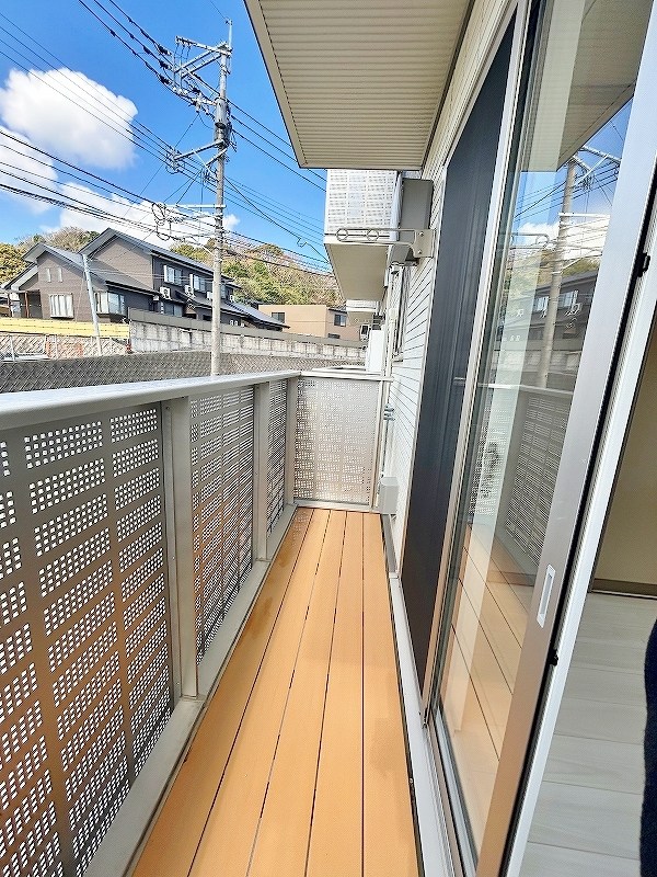 ファミールヴィラ　A棟 ベランダ