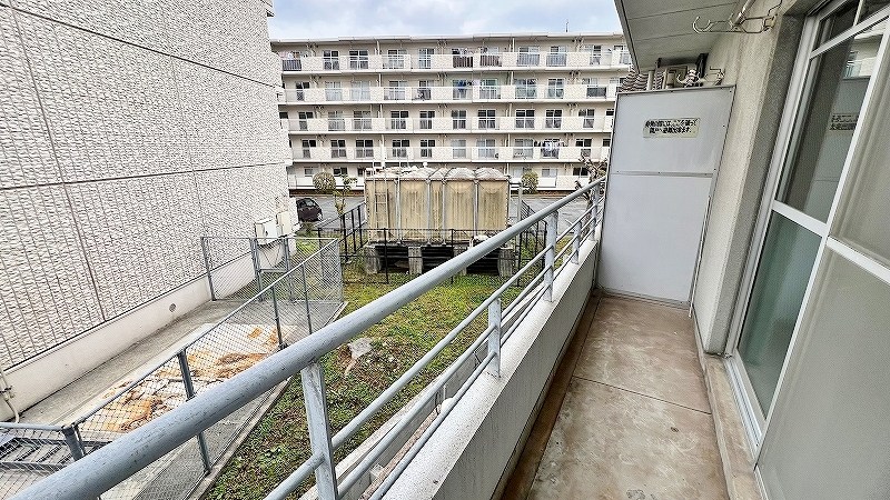 ハイドパーク一枝 ベランダ