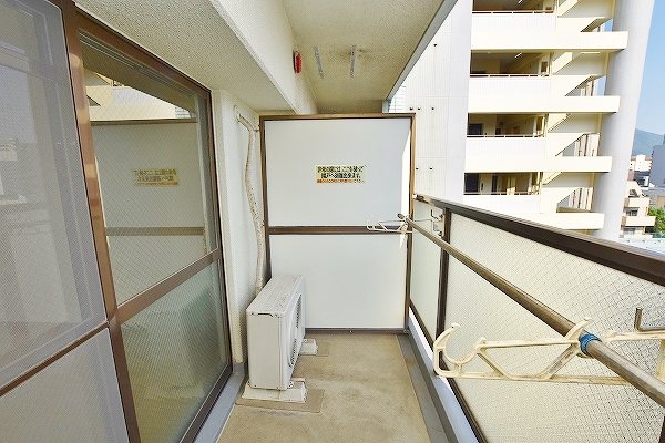 ハートピア鍛冶町 ベランダ