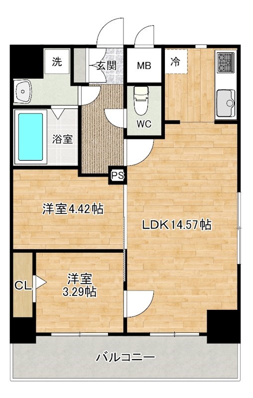 Aliss歯科大前（アリス歯科大前）  902号室 間取り