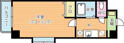 ネット志徳   105号室 間取り