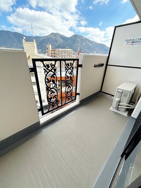 ベルメゾン三郎丸  ベランダ