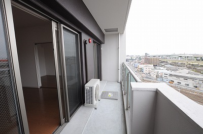 ノースステイツ西小倉 ベランダ