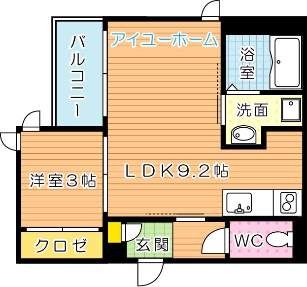 Regalestラフィエ（レガリストラフィエ） 302号室 間取り