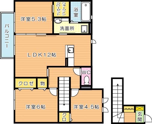 フェアリーコートASOHⅡ 間取り