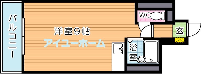 プレアール青山 102号室 間取り