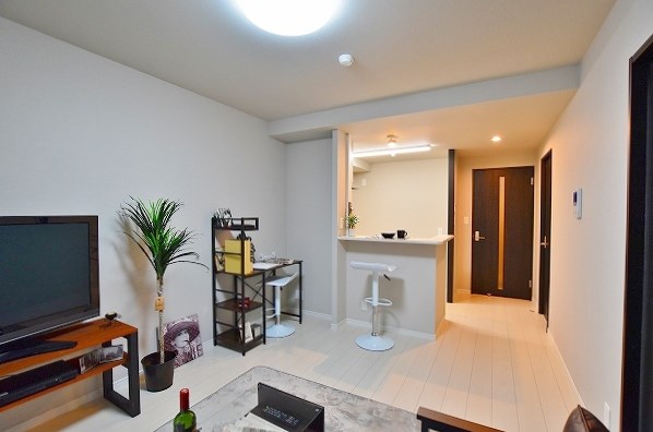 サンシャインタワー三萩野 リビング