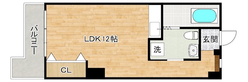 第２imビル  305号室 間取り