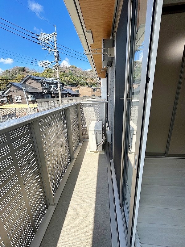 ファミールヴィラ　A棟 ベランダ