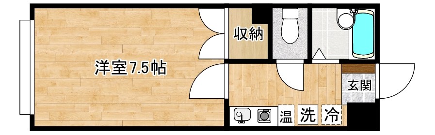 グレース緑ヶ丘    301号室 間取り