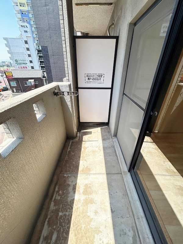 中津口センタービル ベランダ